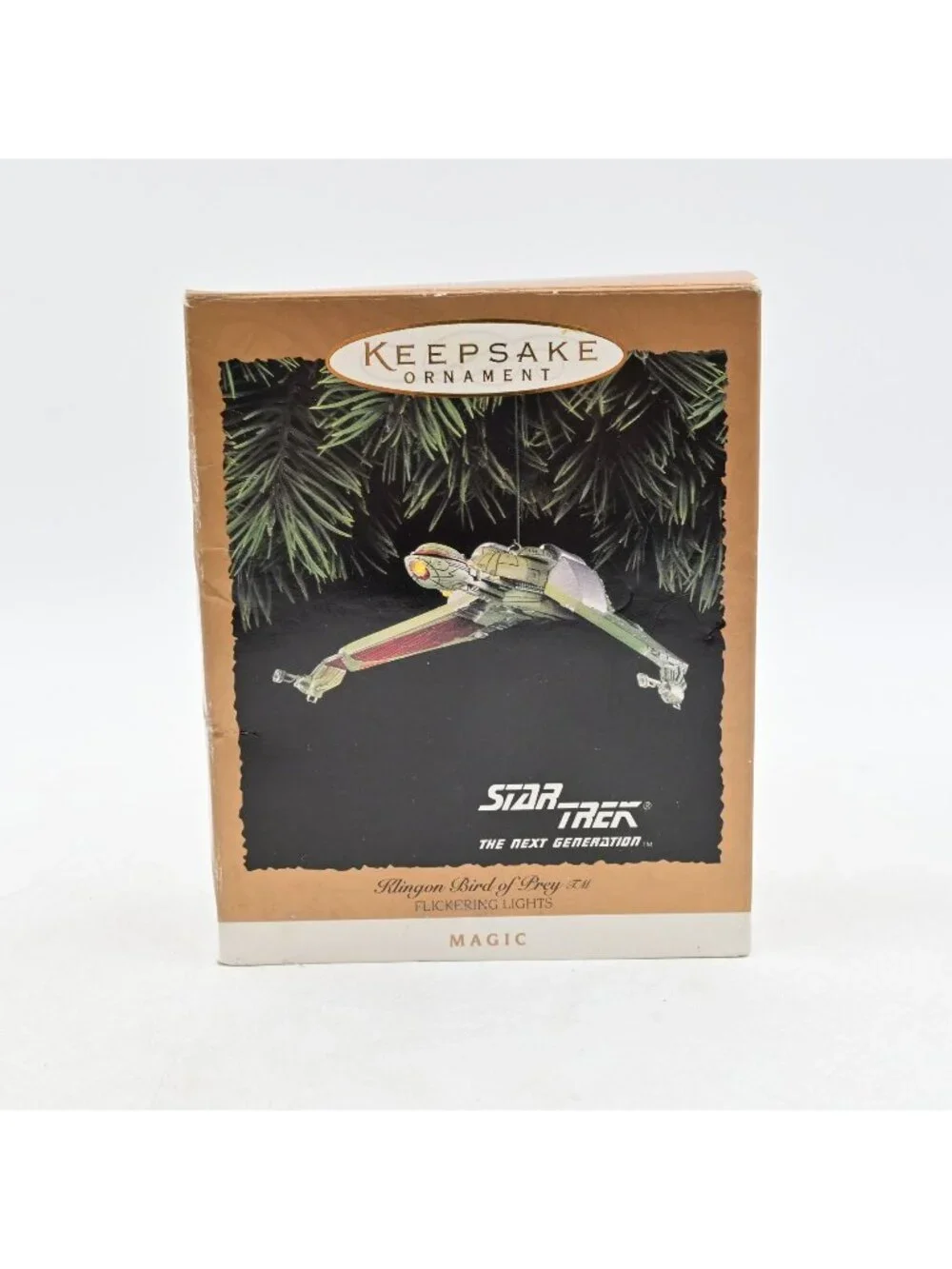 Hallmark Keepsake Star Trek Klingon Bird Of Prey Ornament Vintage